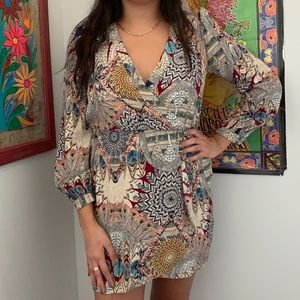 HONEY PUNCH WRAP DRESS